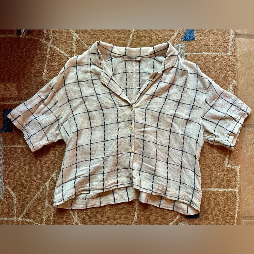 Madewell Linen Button Down